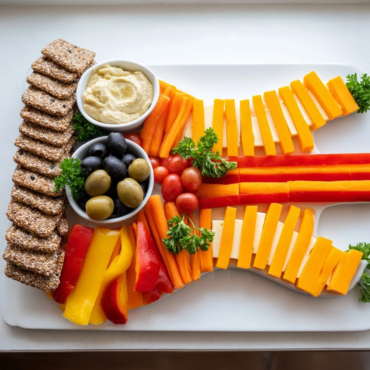 Rock Star Guitar Snack Platter