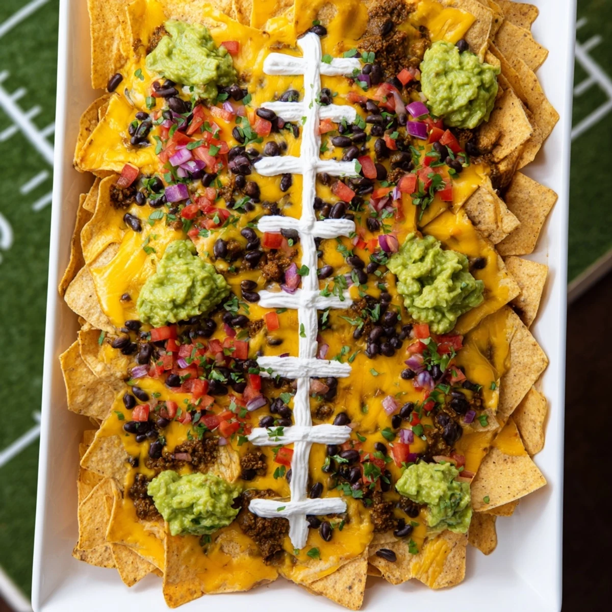 Football Field Nacho Platter