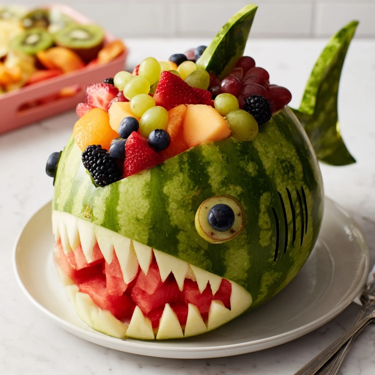 Watermelon Shark Fruit Board #60