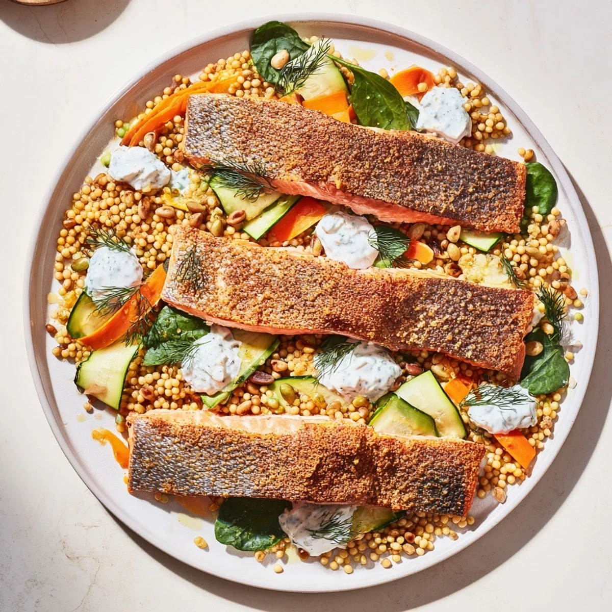 Infinity Loop Salmon Main Dish