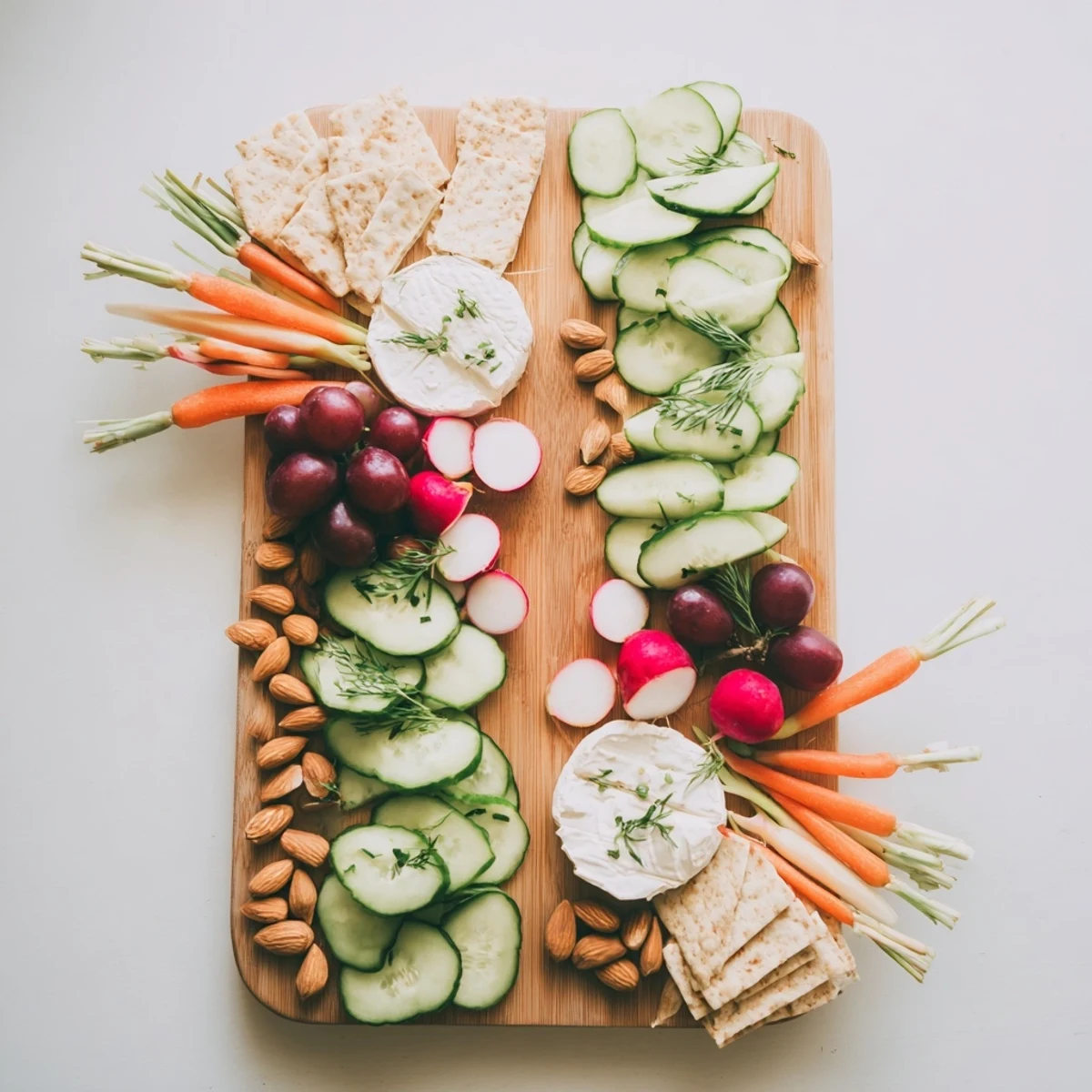 Elegant presentation of The Zen Balance, showcasing vibrant colors and balanced, artful food arrangements.