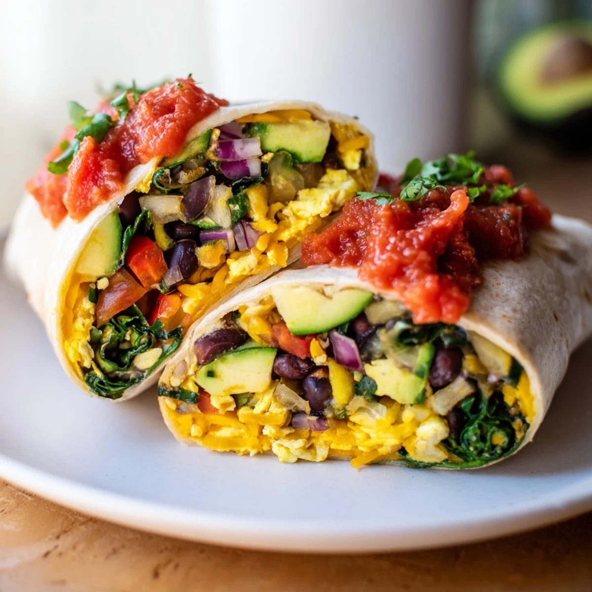 Veggie Protein-Packed Wrap