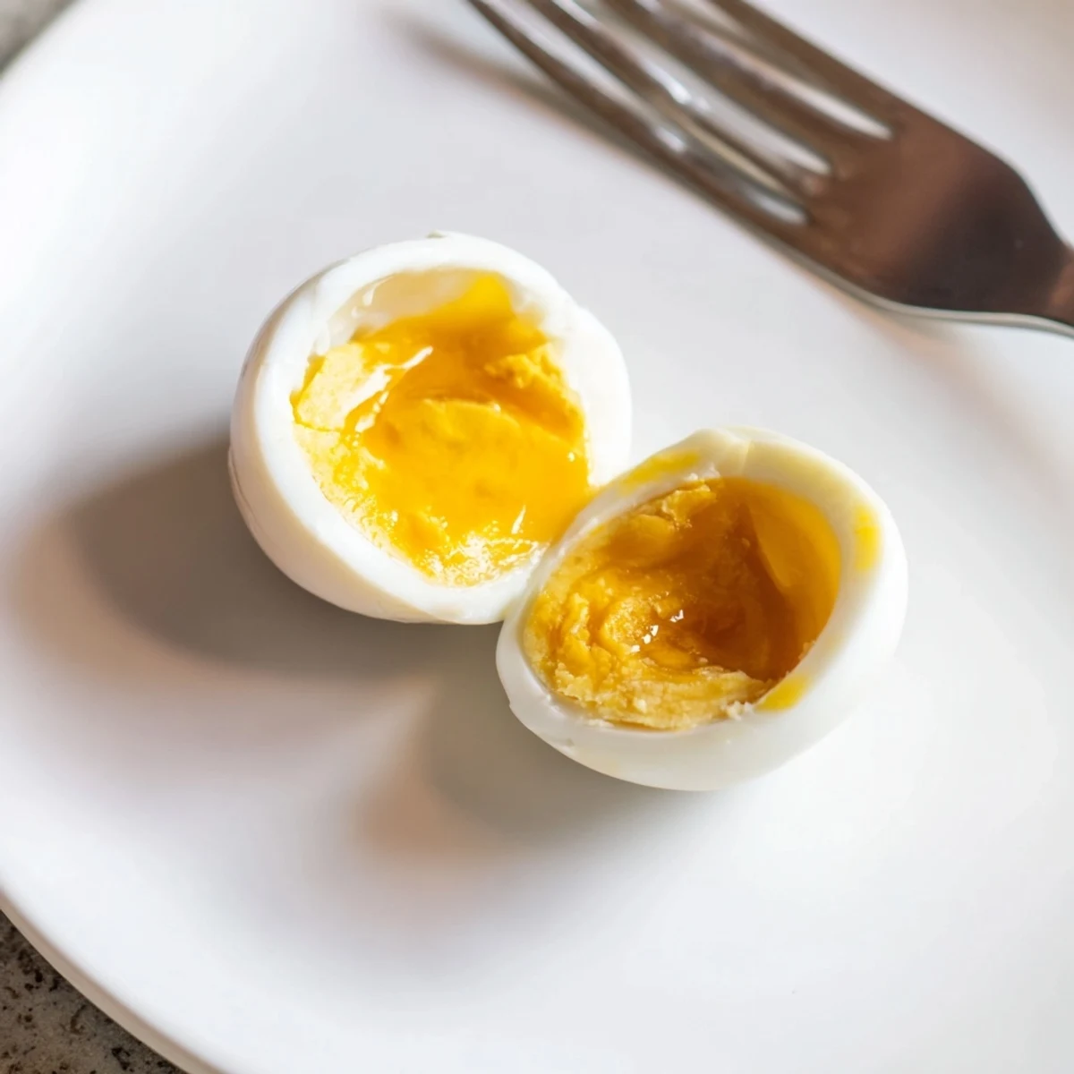 These air fryer boiled eggs look delicious, perfect for salads and a quick protein boost.