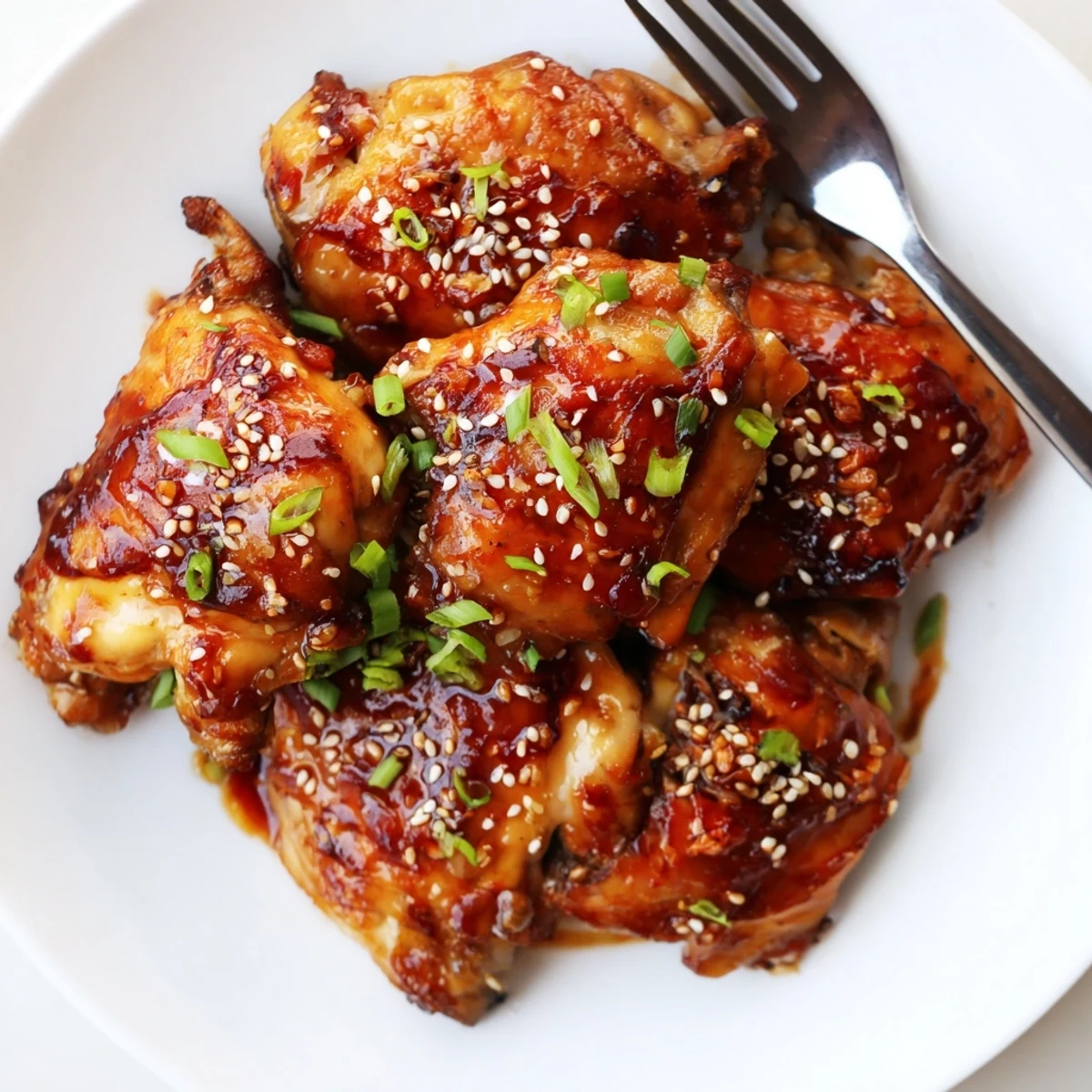 Honey Garlic Glazed Chicken