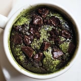 Matcha Peppermint Brownie Batter
