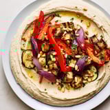 Hummus with Roasted Veggies