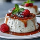 Honey Lavender Panna Cotta