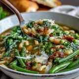 Spring Minestrone with Vegetables