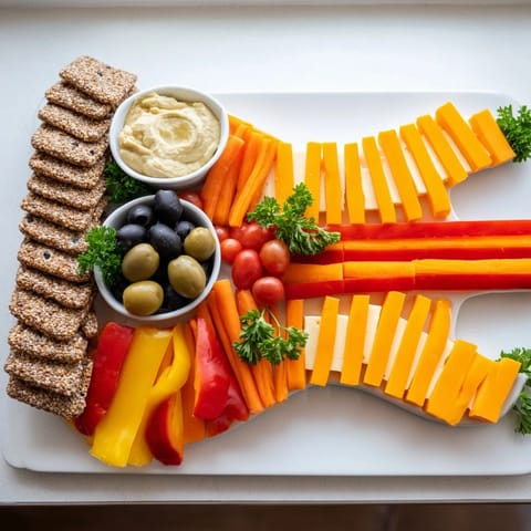 Rock Star Guitar Snack Platter