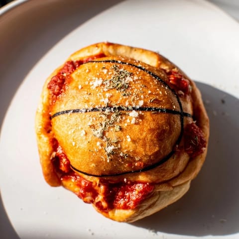 Cheesy Basketball Pizza Bites