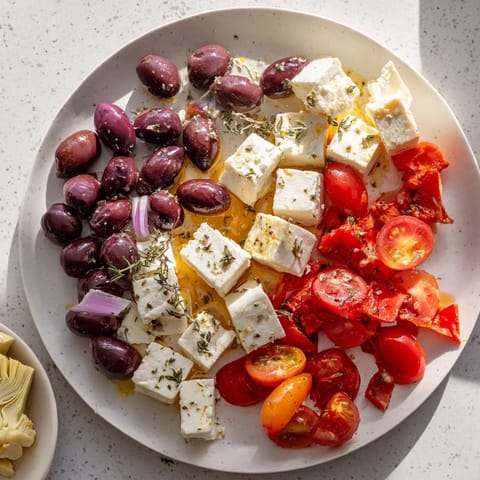 Black Olive Sun-Dried Tomato Platter