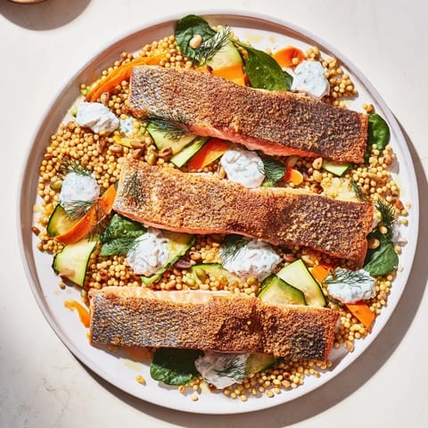 Infinity Loop Salmon Main Dish