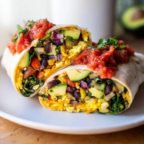 Veggie Protein-Packed Wrap