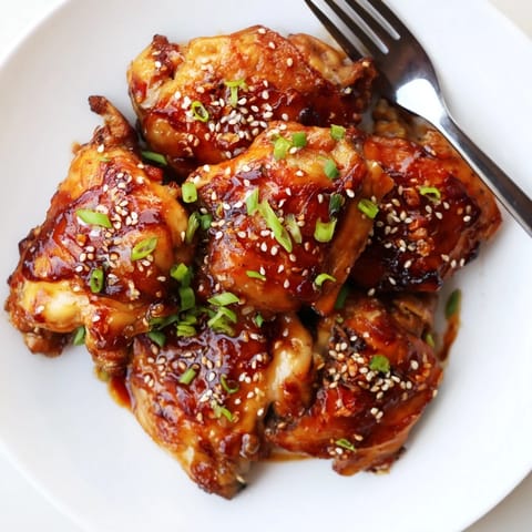 Honey Garlic Glazed Chicken