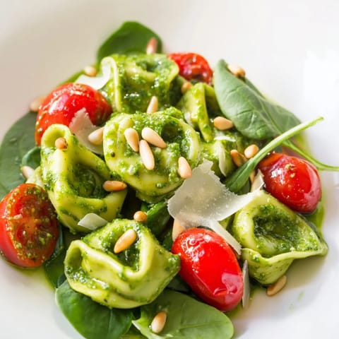 Pesto Tortellini Salad
