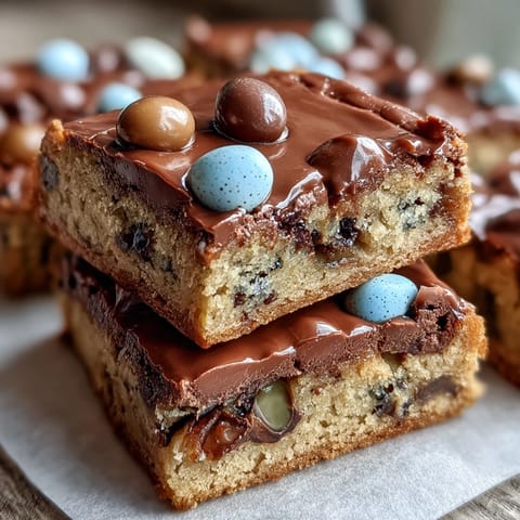 Cadbury Egg Blondies White