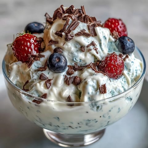 Creamy TikTok Cottage Cheese Ice Cream, a velvety, high-protein dessert, ready to scoop.