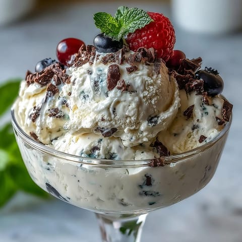 Viral TikTok Cottage Cheese Ice Cream, showing smooth texture perfect for a healthy, sweet treat.
