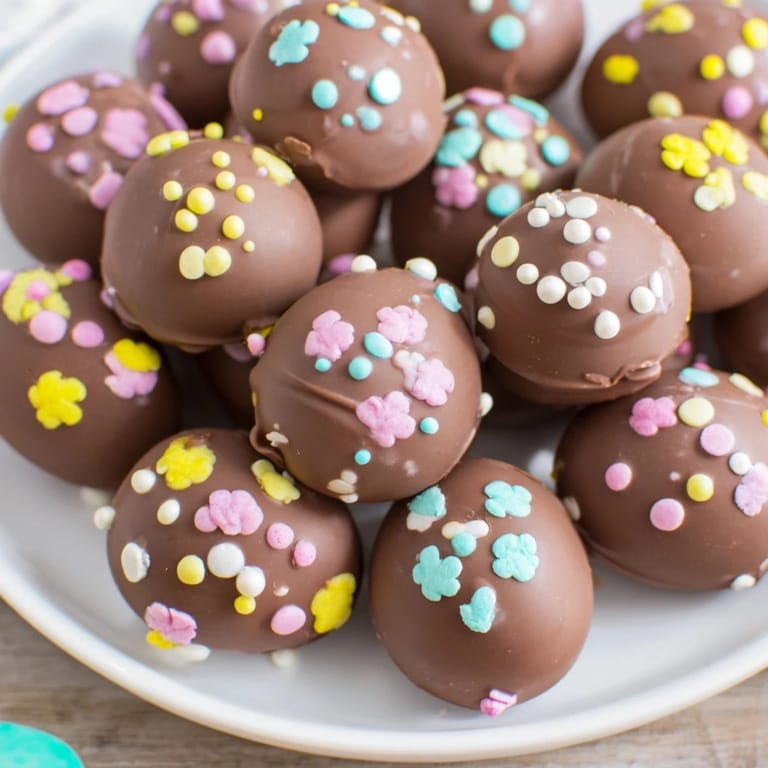 Vibrant arrangement of American Easter Candy: Decorated Egg Candy Display, perfect for gifting or serving.
