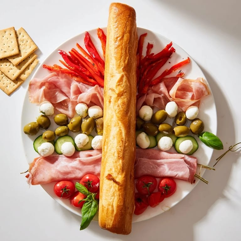 Delicious Fractal Tree Branching Bread Platter featuring colorful veggies and cheeses perfect for sharing.