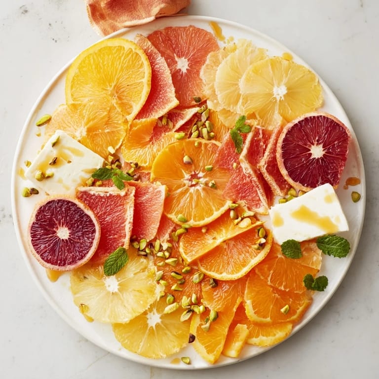 This visually stunning Clockwork Orange recipe showcases a circular citrus clock with cheese hands.