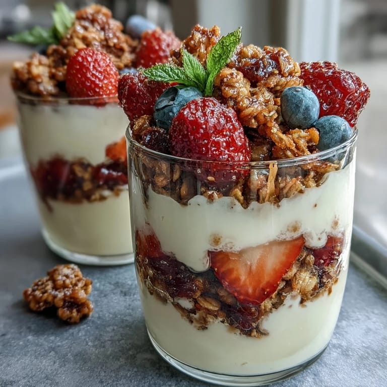 Healthy soccer-themed snack cups featuring vibrant fruit, smooth yogurt, and crispy granola, garnished with soccer ball toppers for a fun, team-friendly treat.