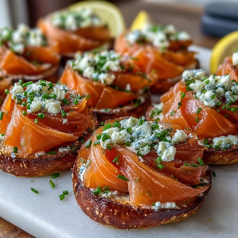 Beautifully arranged Smoked Salmon Bagel Board, perfect for an easy, elegant brunch spread.
