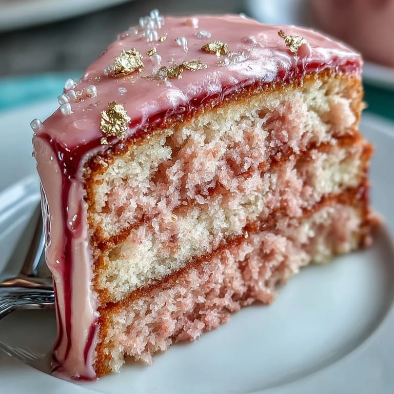 A beautiful Bridal Shower Rosé Velvet Cake, perfect for festive celebrations.